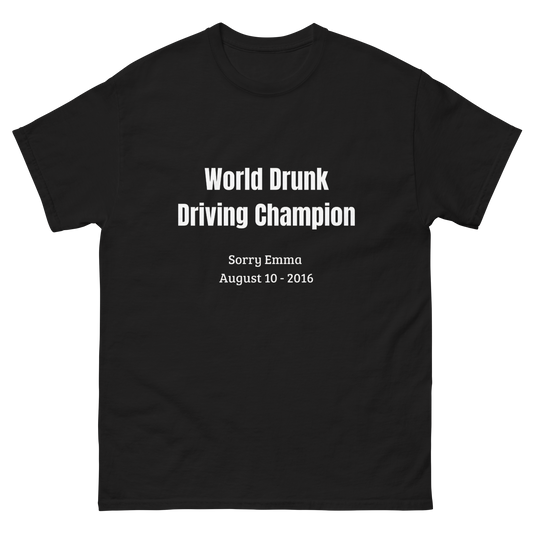 World drunk driving champion