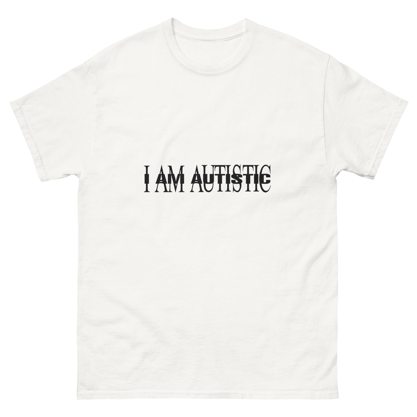 I am autistic