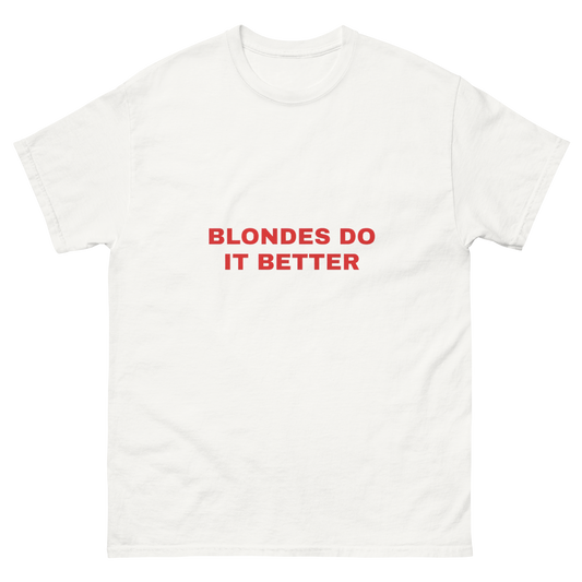 Blondes do it better